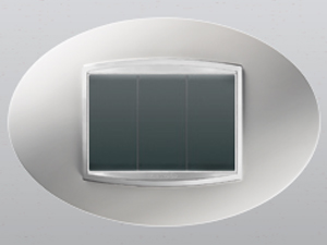 Gewiss Art Bianco Latte Nero Satin