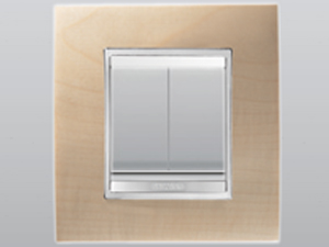 Gewiss Lux Int Acero Bianco Lucido