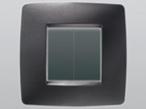 Gewiss One In Ardesio Nero Satinat