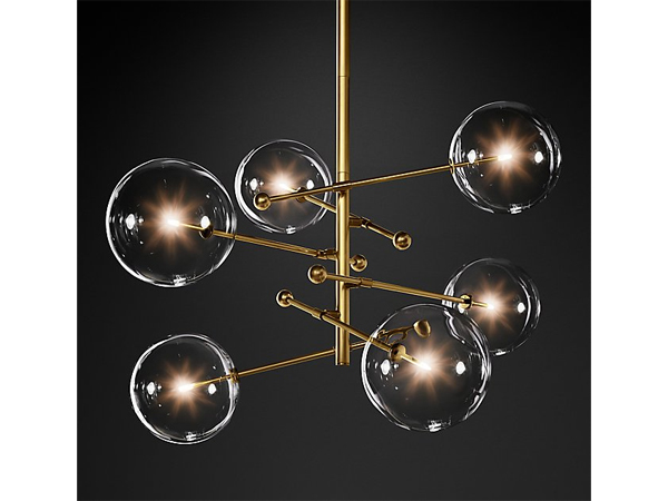 Glass Globe Sarkıt 145 cm