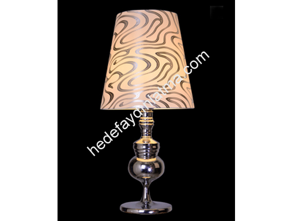 Grey Jaw Figured Desk Lamp
