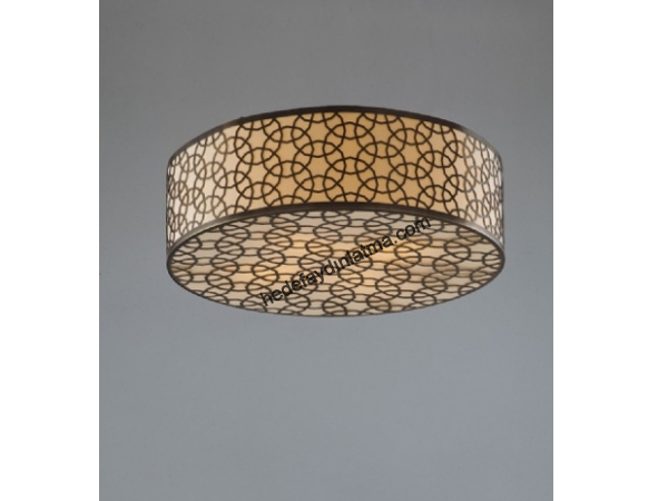 Ring Pattern Cylinder Chandelier