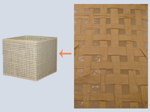Straw Lampshade Texture