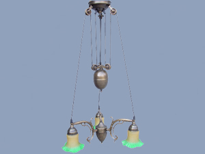 Hros Asansörlü Chandelier