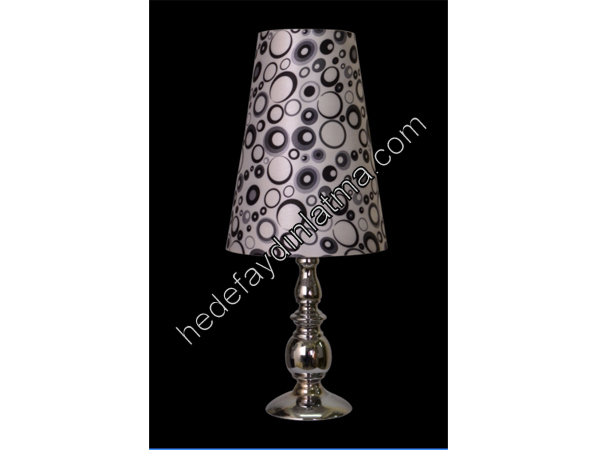 Huni Grey Fixture Desk Lamp