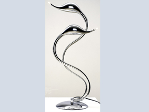 Interior Decorative Chrome Desk Lamp