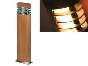 Kahverengi 40 cm Dış Mekan Yer Tipi Armatür