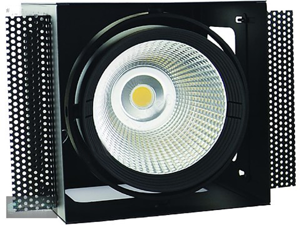 Kare Siyah Tekli Led Spot