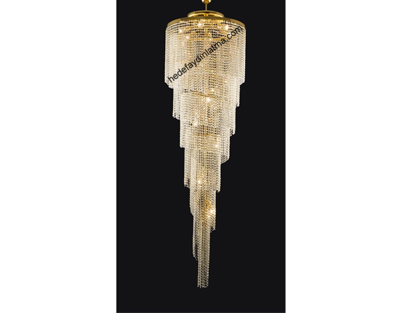 Folded Long Chain Droop