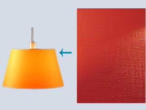 Red  Lampshade Texture