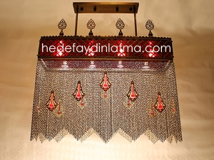 Red Ottoman Pendant