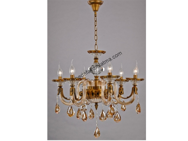 Classic 6-Handle Suspended Light