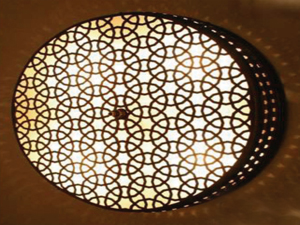 Circular Ottoman Wall Sconce