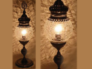 Klasik Osmanlı Masa Lambası 73cm