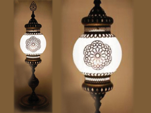 Klasik Osmanlı Masa Lambası 73cm