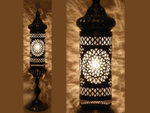 Klasik Osmanlı Masa Lambası 90cm