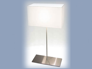 Cream Rectangular Table Lamp