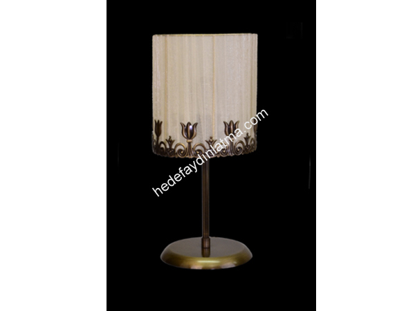 Cream Tulip Fixture Desk Lamp