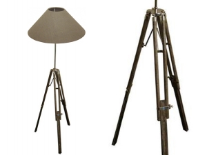Krem Modern Masa Lambası