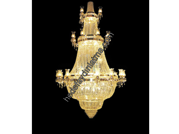 Crystal Pirinç Classic Avize