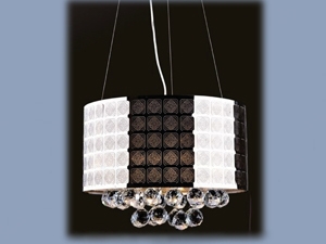 Crystal Slide Pendant Lampshade