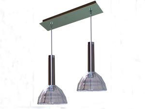 Kros 2\'li Şeffaf Modern Sarkıt