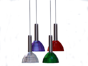 Kros 4\'lü Renkli Modern Sarkıt