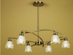 Lema Copper Six Pendant