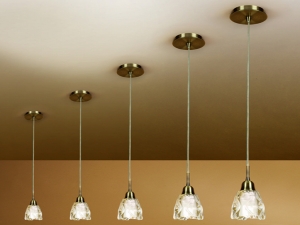 Lema Single Copper Pendant