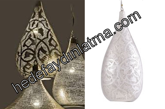 Maroc Damla Metal Stalactite