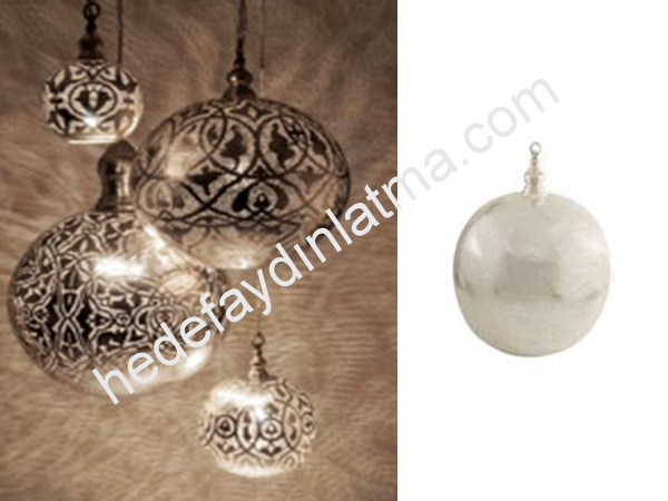 Metal Delikli Balon Stalactite
