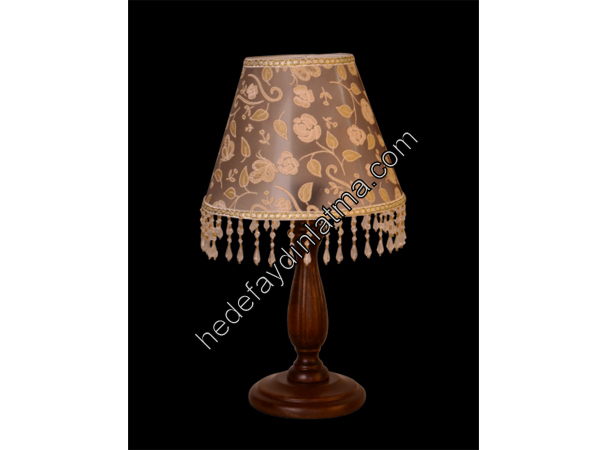 Purple Figured Fixture Desk Lamp