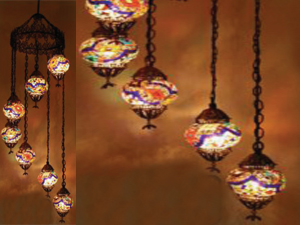 Authentic Mosaic Lamps