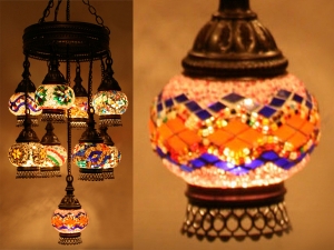 Mosaik Colour Pendant