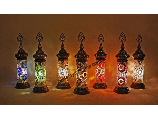 Mosaic Long Table Lamp