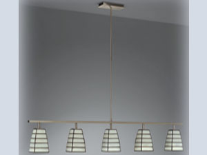 Nacre 5\'li Chandelier