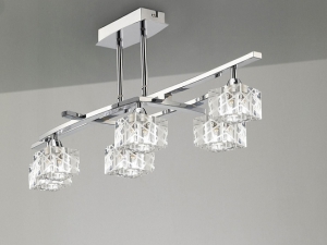 Modern Ceiling Lighting Nezz  Chrome Six