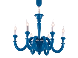 Onle Blue Wooden Pendant