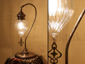 Ottoman Glass Table Lamp