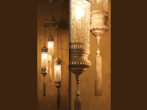 Ottoman Style Suspended Light
