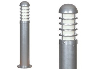 Gray Garden Floor Lamp