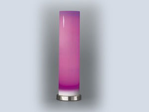 Pembe Modern Masa Lambası
