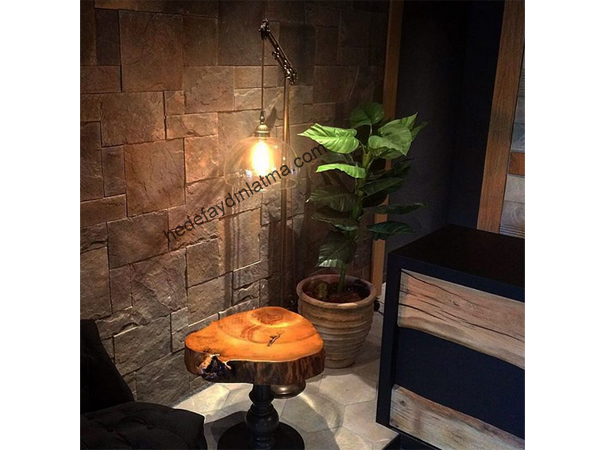 Pulley Up Down Floor Lamp