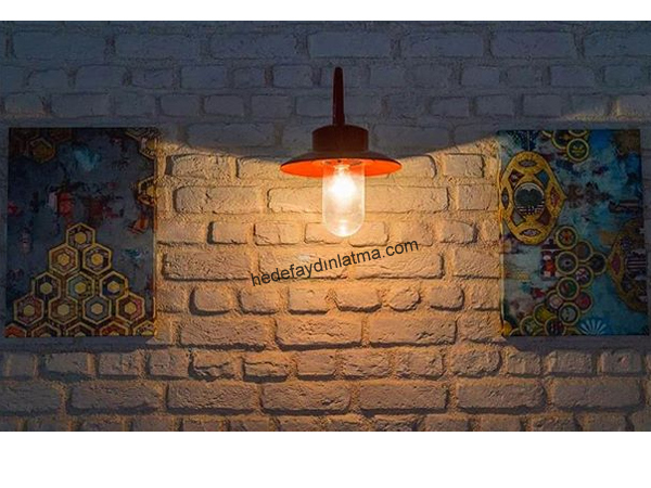 Red Sconce 