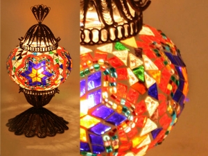 Colour Star Mosaik Table Lamp