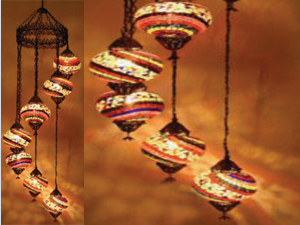 Authentic Mosaic Lamps