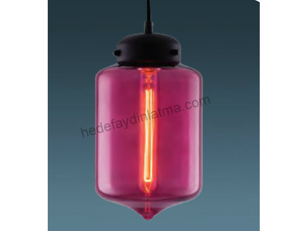 Colored Metal Pendant 