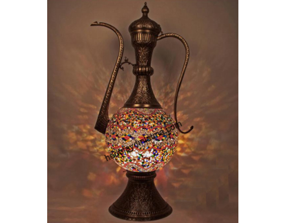 Renkli Mozaik Lambader