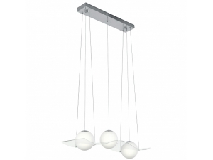 Reyal Modern Transparent 3'lu Pendant