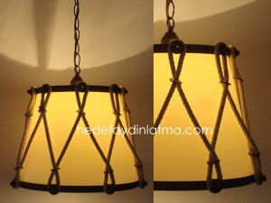 Rope Bucket Pendant